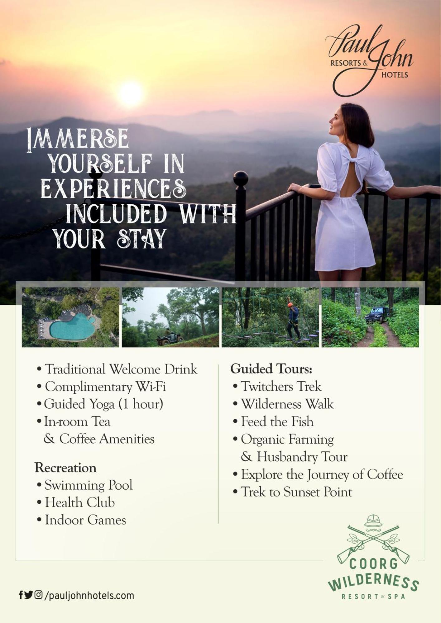 Coorg Wilderness Resort & Spa Madikeri Zewnętrze zdjęcie